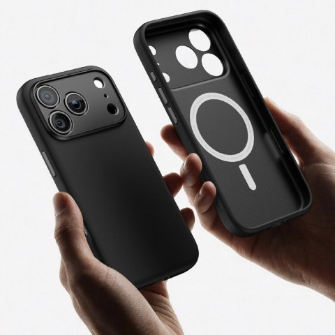Etui AMAZINGTHING Glamour AllSkin na iPhone 18 Pro Max z osłoną aparatu kompatybilne z MagSafe - czarne