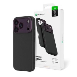 Etui AMAZINGTHING Glamour AllSkin na iPhone 18 Pro z osłoną aparatu kompatybilne z MagSafe - fioletowe