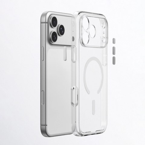 Etui AMAZINGTHING Minimal Mag Lens Case na iPhone 18 Pro Max z osłoną aparatu i mocowaniem na smycz kompatybilne z MagSafe - prz