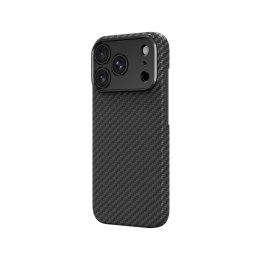 Etui AMAZINGTHING Titan Max Lens na iPhone 18 Pro Max z włókna aramidowego z osłoną aparatu kompatybilne z MagSafe - czarne