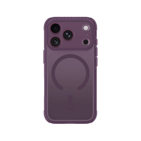 Etui AMAZINGTHING Titan Pro Lens na iPhone 18 Pro Max z osłoną aparatu i mocowaniem na smycz kompatybilne z MagSafe - fioletowe