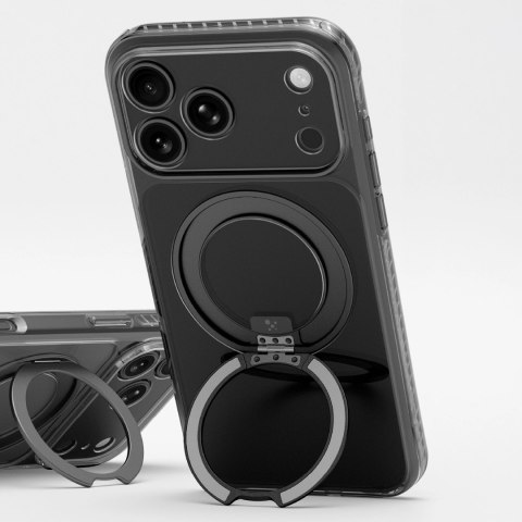 Etui AMAZINGTHING Titan Pro Spin Lens na iPhone 18 Pro Max z obrotowym pierścieniem i mocowaniem na smycz kompatybilne z MagSafe