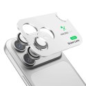 Szkło ochronne na obiektyw aparatu AMAZINGTHING Radix Vision Lens na iPhone 18 Pro / 18 Pro Max - srebrne