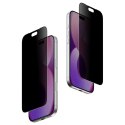 Szkło prywatyzujące AMAZINGTHING Radix +Care Privacy Glass na iPhone 18 Pro Max z ramką montażową