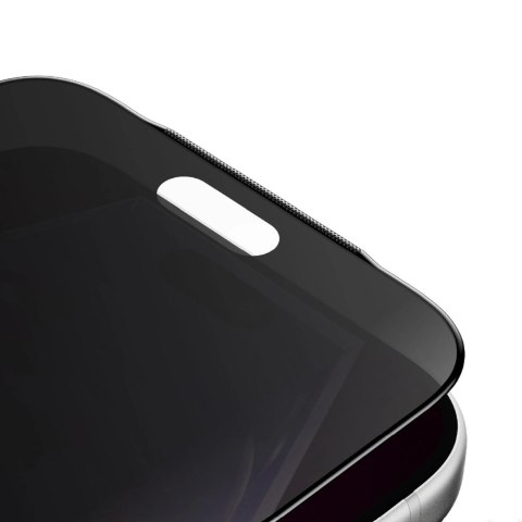 Szkło prywatyzujące AMAZINGTHING Titan +Care Privacy Glass na iPhone 18 Pro z ramką montażową