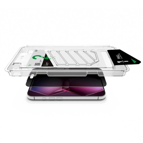 Szkło prywatyzujące AMAZINGTHING Titan +Care Privacy Glass na iPhone 18 Pro z ramką montażową