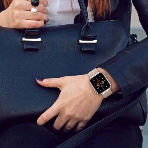 Pasek Tech-Protect MilaneseBand na Apple Watch 38/40/42 mm - czarny