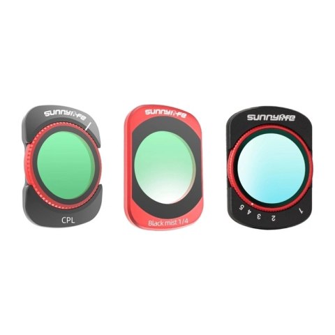 Zestaw filtrów Sunnylife do Pocket 4/3 Black Mist 1/4 VND CPL
