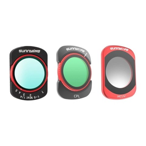 Zestaw filtrów Sunnylife do Pocket 4/Pocket 3 VND2-32 CPL MCUV Black Mist 1/4