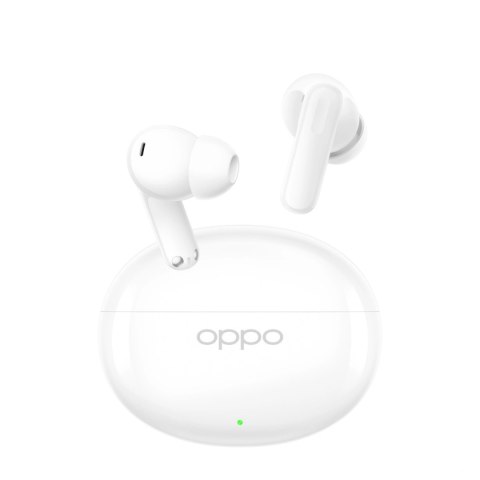 Słuchawki bezprzewodowe OPPO Enco Air5 dokanałowe z ANC i tłumaczeniem AI - białe