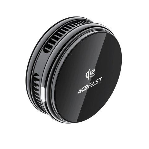 Ładowarka bezprzewodowa Acefast E47 Qi2 25 W magnetyczna z chłodzeniem - czarna