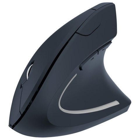 MANHATTAN Myszka bezprzewodowa 2.4GHz RF USB pionowa 1600dpi optyczna IM 1200-VM-B