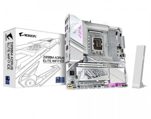 Płyta główna GIGABYTE Z890M AORUS ELITE WF7 ICE (Socket 1851 /micro ATX)