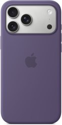 Etui silikonowe z MagSafe do iPhonea 17 Pro Max - mleczny fiolet