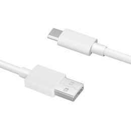 Kabel USB OPPO DL129 8 A USB-A - USB-C 1 m - biały