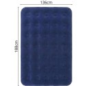 MATERAC FLOKOWANY 2-OSOBOWY 191x137x22CM 20256