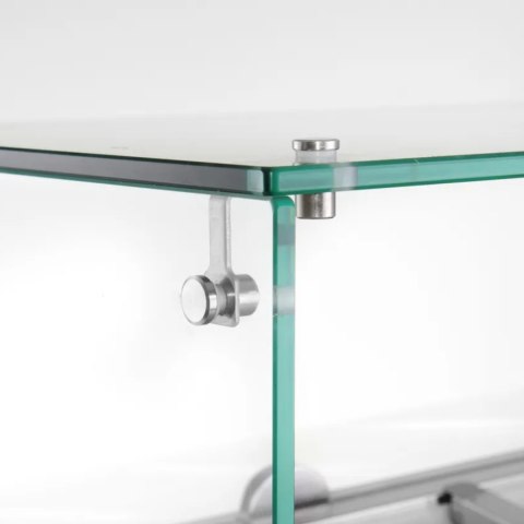 Nadstawa z witryną chłodniczą 6 x GN 1/3 szer. 140cm - Hendi 232972