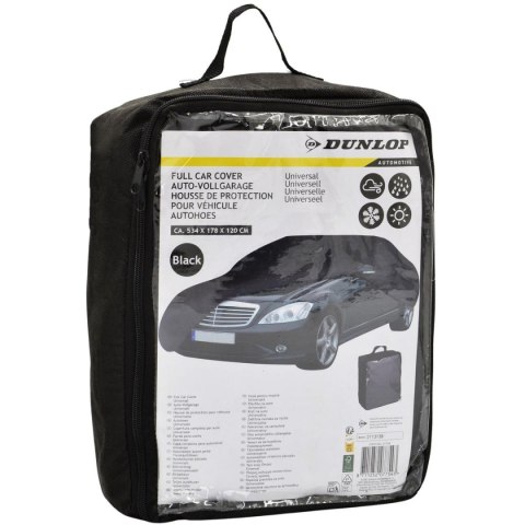 POKROWIEC NA SAMOCHÓD 534X178X120CM PEVA DUNLOP BLACK