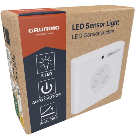 LAMPKA Z CZUJNIKIEM RUCHU 3 LED LIGHT GRUNDIG