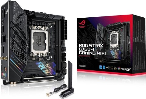 Płyta główna ASUS ROG STRIX B760-I GAMING WIFI (LGA1700 /mini ITX)