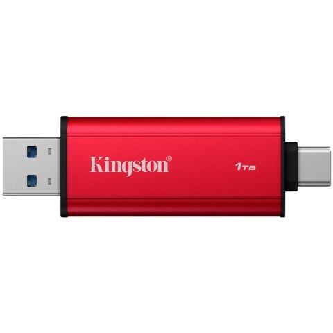 Kingston 1TB Dual USB-A/C Portable SSD, Up to 1050MB/s USB 3.2 Gen 2
