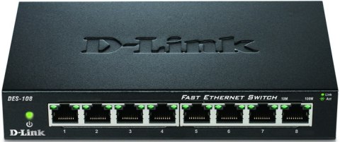 Przełącznik D-LINK DES-108/E (8x 10/100 )