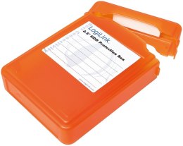 Pudełko ochronne do HDD 3.5', pomarańczowe