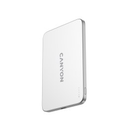 CANYON Powerbank magnetyczny 3000 mAh OnPower 503 Air USB-C srebrny