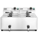 Frytownica z kranem Profi Line 230V 7kW 2 x 8L - Hendi 209301