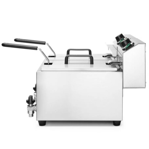 Frytownica z kranem Profi Line 230V 7kW 2 x 8L - Hendi 209301