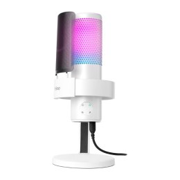 Mikrofon studyjny Fifine A9W z podstawką (biały)