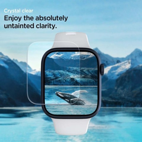 Folia ochronna Spigen Neo Flex na Apple Watch 4/5/6/7/8/SE (44/45 mm) - 3 szt. - OUTLET