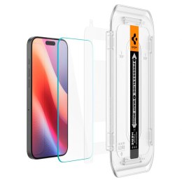 Szkło hartowane Spigen Glas.tR EZ Fit na iPhone 16 Pro / 17 / 17 Pro - 2 szt. - OUTLET