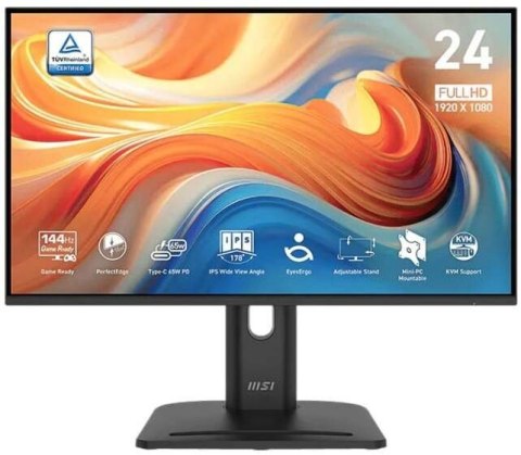 Monitor MSI PRO MP245PHGN E14 (23.8" /IPS /144Hz /1920 x 1080 /Czarny)