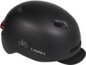 LIVALL Kask miejski 57-61 cm światła LED czujnik upadku SOS czarny C21-L-BLK