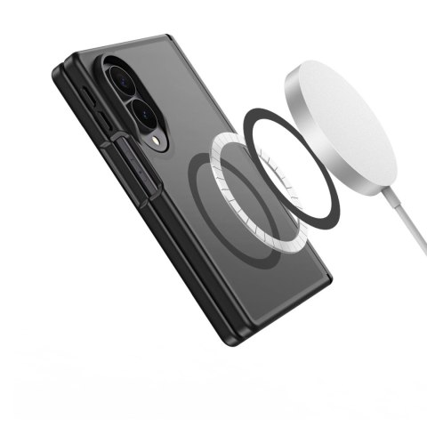 Etui Dux Ducis Yind na Samsung Galaxy Z Fold 8 Wide kompatybilne z MagSafe - czarne