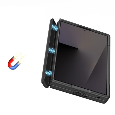 Etui Dux Ducis Yind na Samsung Galaxy Z Fold 8 Wide kompatybilne z MagSafe - czarne