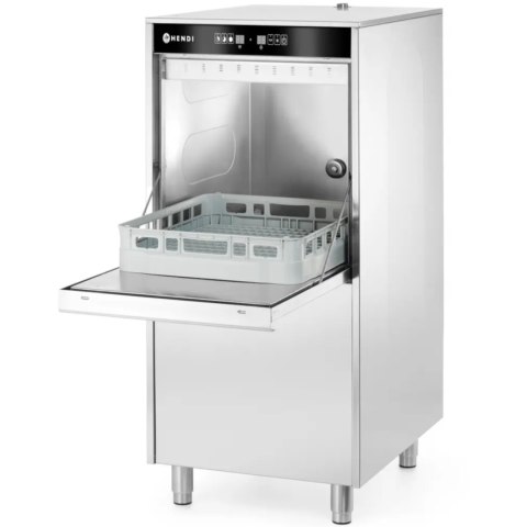 Zmywarka gastronomiczna do naczyń garnków z dozownikiem pompą koszem 50x60 cm 400 V - Hendi 236574