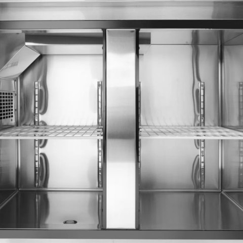 Stół chłodniczy Kitchen Line z blatem roboczym szer. 120cm -2/+8deg;C - Hendi 233344