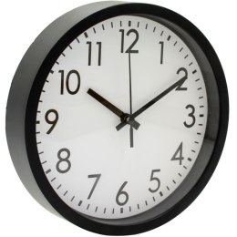 ZEGAR ŚCIENNY PP 20CM CZARNY