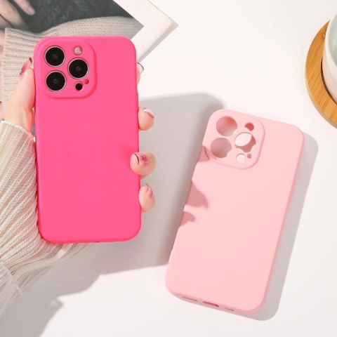 Silicone case etui Samsung Galaxy A54 5G silikonowy pokrowiec jasnoniebieskie