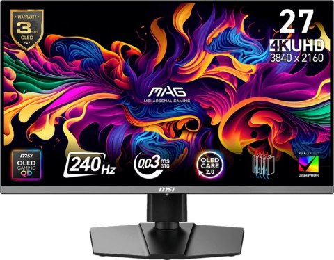 Monitor MSI MSI MAG 272UP (27" /240 HzHz /3840 x 2160 /Czarny)