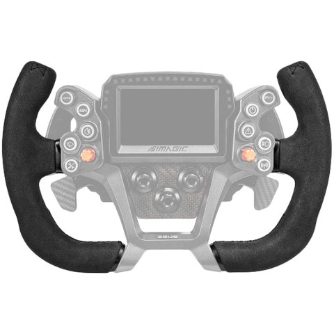 SIMAGIC ZGT-300MC (Suede), 300 mm Modern Open-top, unobstructed dash view, Formula