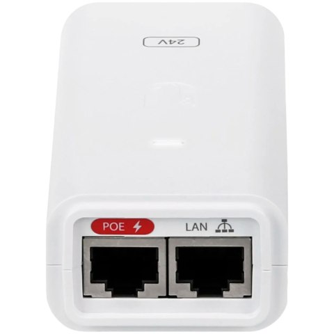 UBIQUITI Zasilacz 24V, 12W, PoE, Biały, EU