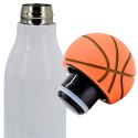 BUTELKA TERMICZNA 550ML PIŁKA KOSZYKOWA STAMINA