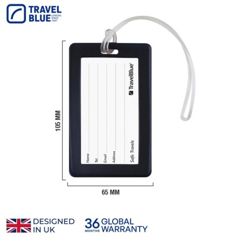 TRAVEL BLUE IDENTYFIKATOR BAGAŻOWY FALE