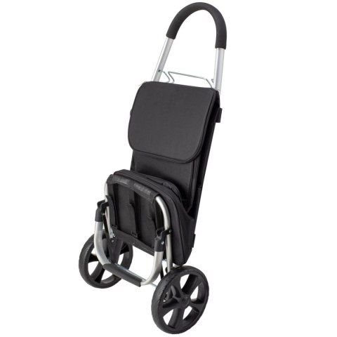 WÓZEK ZAKUPOWY PREMIUM CZARNY SEMI LINE