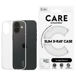 Etui CARE by PanzerGlass X-Ray Soft Basic Case na iPhone 16 - przezroczyste