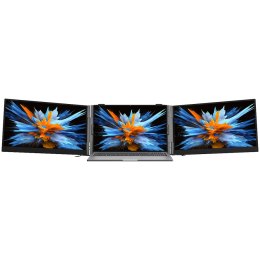 Portable monitor Blackview DCM6 Dual Screen 14inch 1920x1080 16:9 LCD 60Hz IPS 178 USB-C 3.1x3 for 13-17.3 inch laptops352.2x237