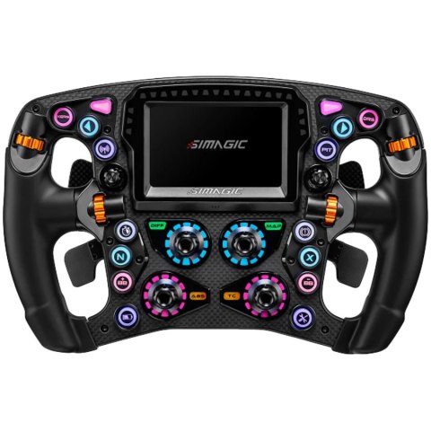 SIMAGIC Zeus Formula Steering Wheel, 280 mm, 5mm carbon fiber, CNC aluminum